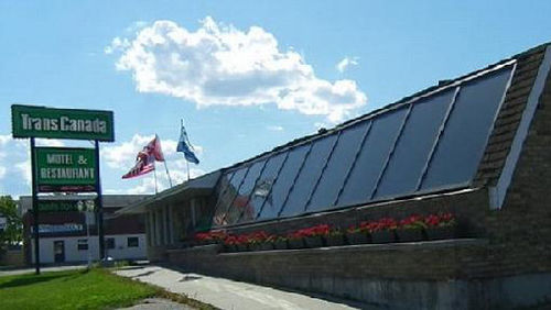 Trans Canada Motel & Restaurant ไดรเดน ภายนอก รูปภาพ